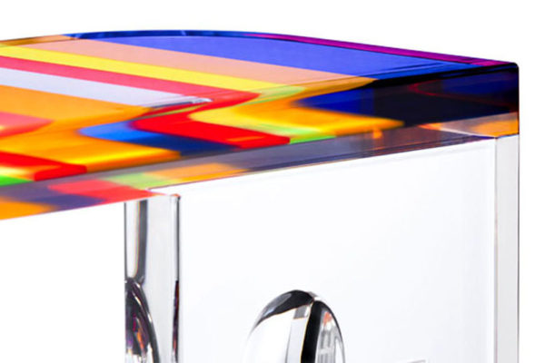 Console in plexiglass 'Stumble' Poliedrica