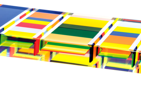Console in plexiglass 'Stumble' Poliedrica
